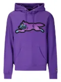 ICECREAM Sati Running Dog Popover dog-appliqué hoodie - Purple