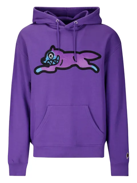 ICECREAM Sati Running Dog Popover dog-appliqué hoodie