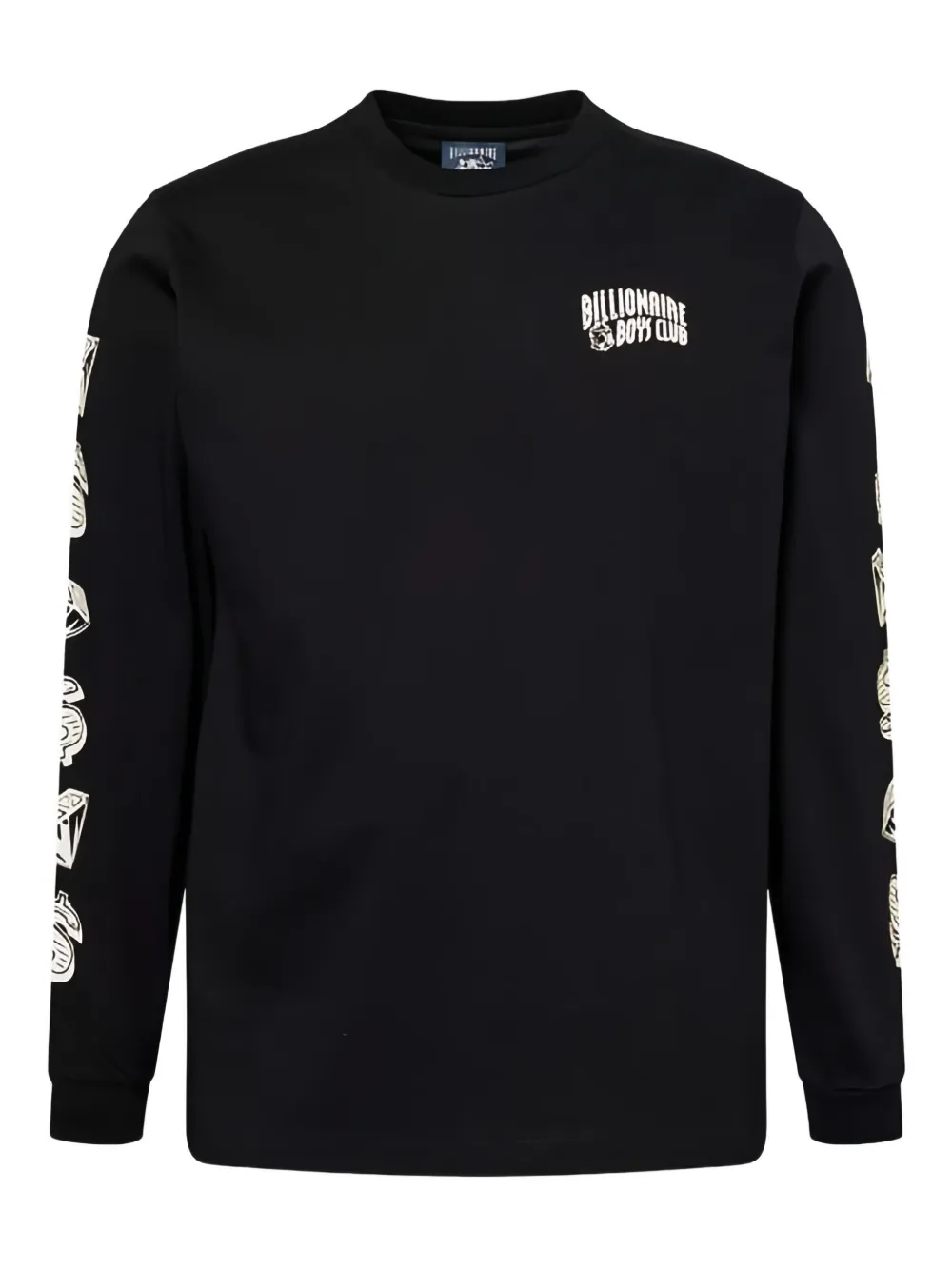 Billionaire Boys Club graphic-print long-sleeve T-shirt | Black | Image 1