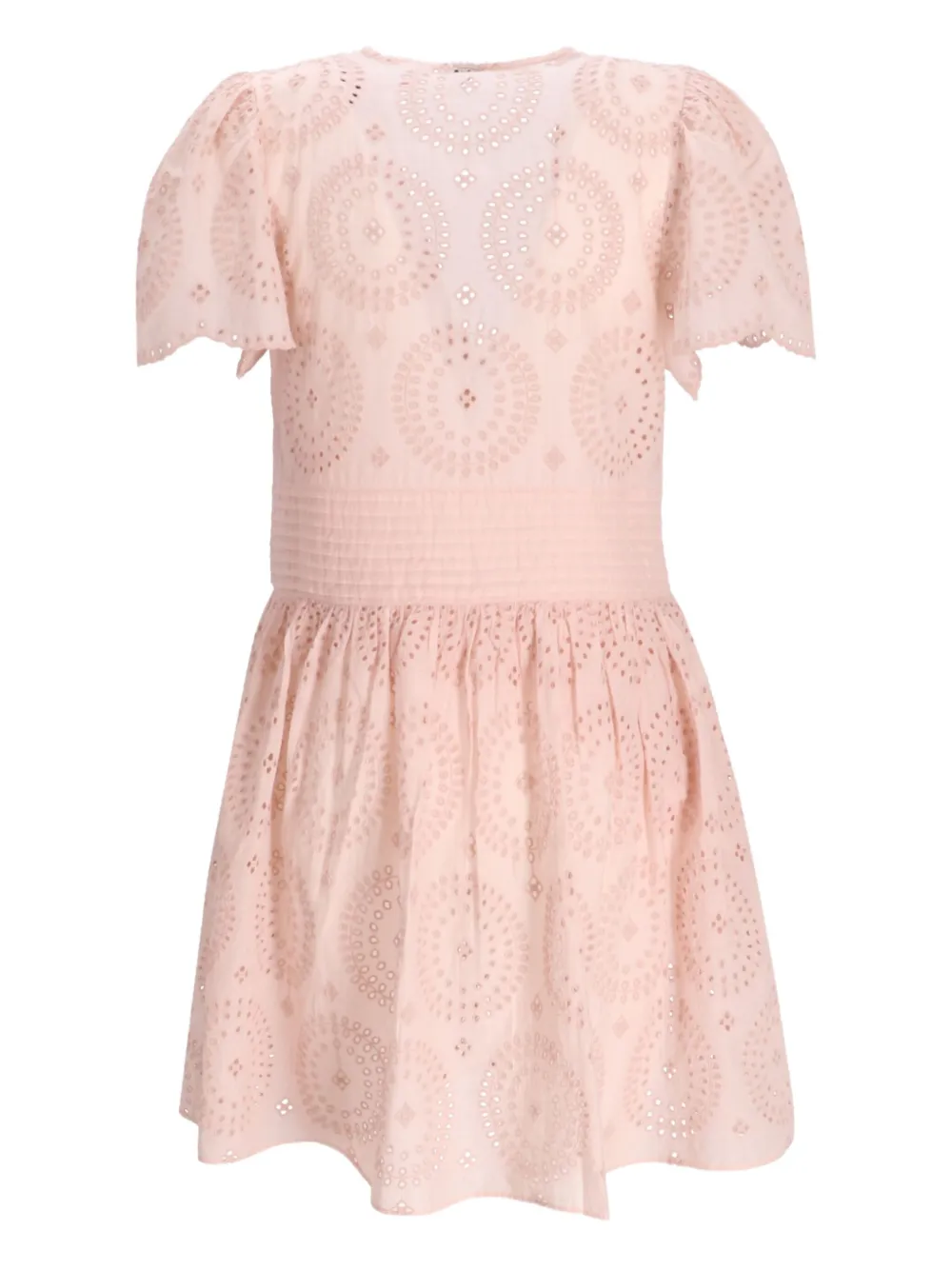 BOSS Jurk met korte mouwen - Roze