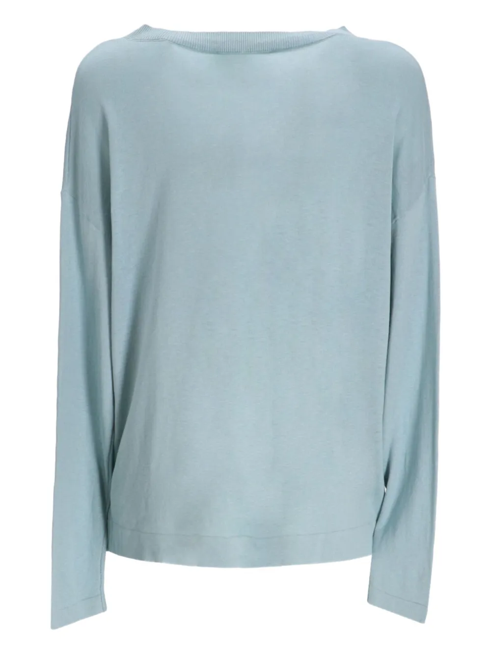 Weekend Max Mara T-shirt met V-hals Blauw