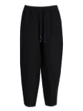Crossley drawstring track pants - Black
