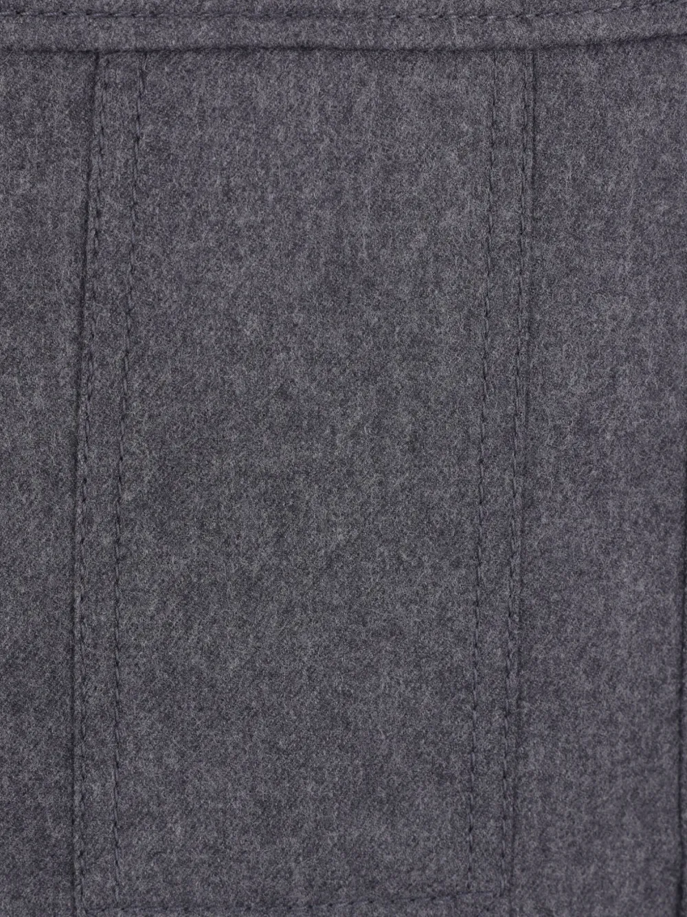 Prada pleated straight skirt Grijs