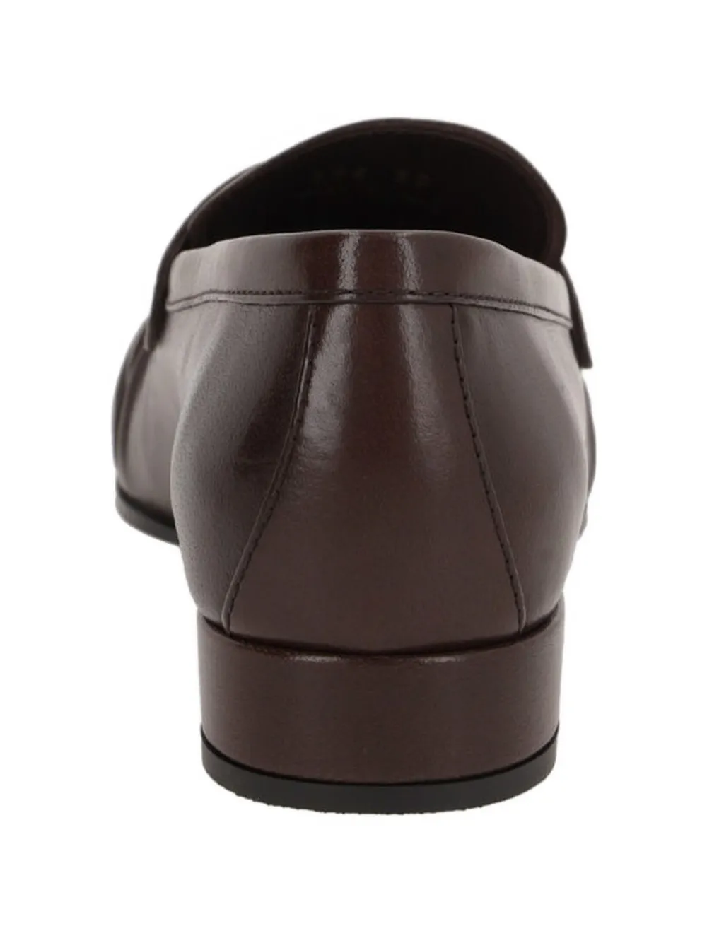 Prada Leren loafers met plooien Bruin