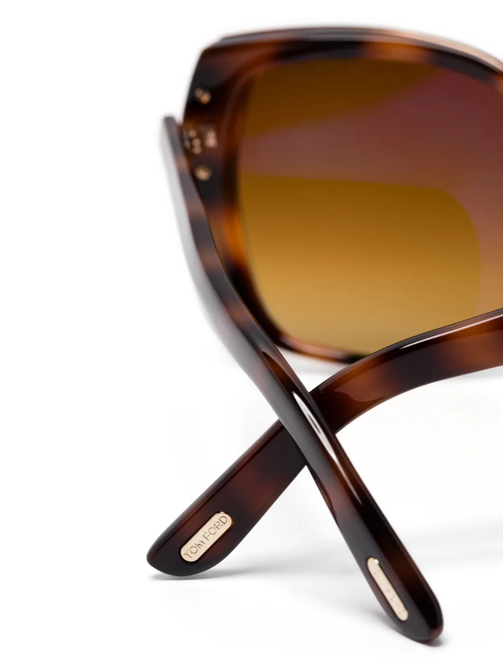 TOM FORD Eyewear Plum zonnebril Bruin