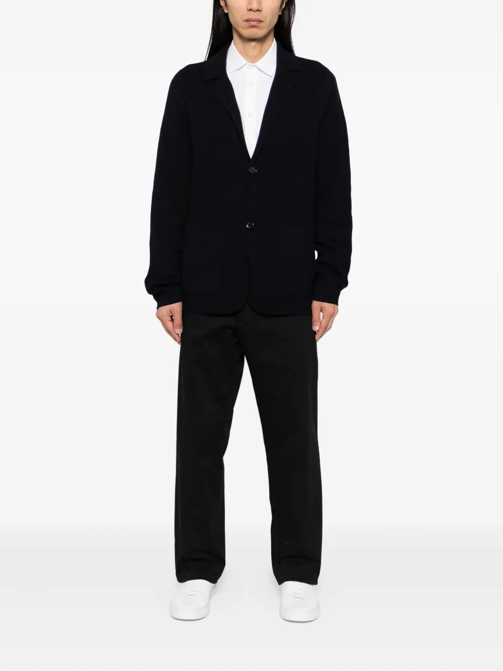 Paul Smith Gebreide blazer Blauw
