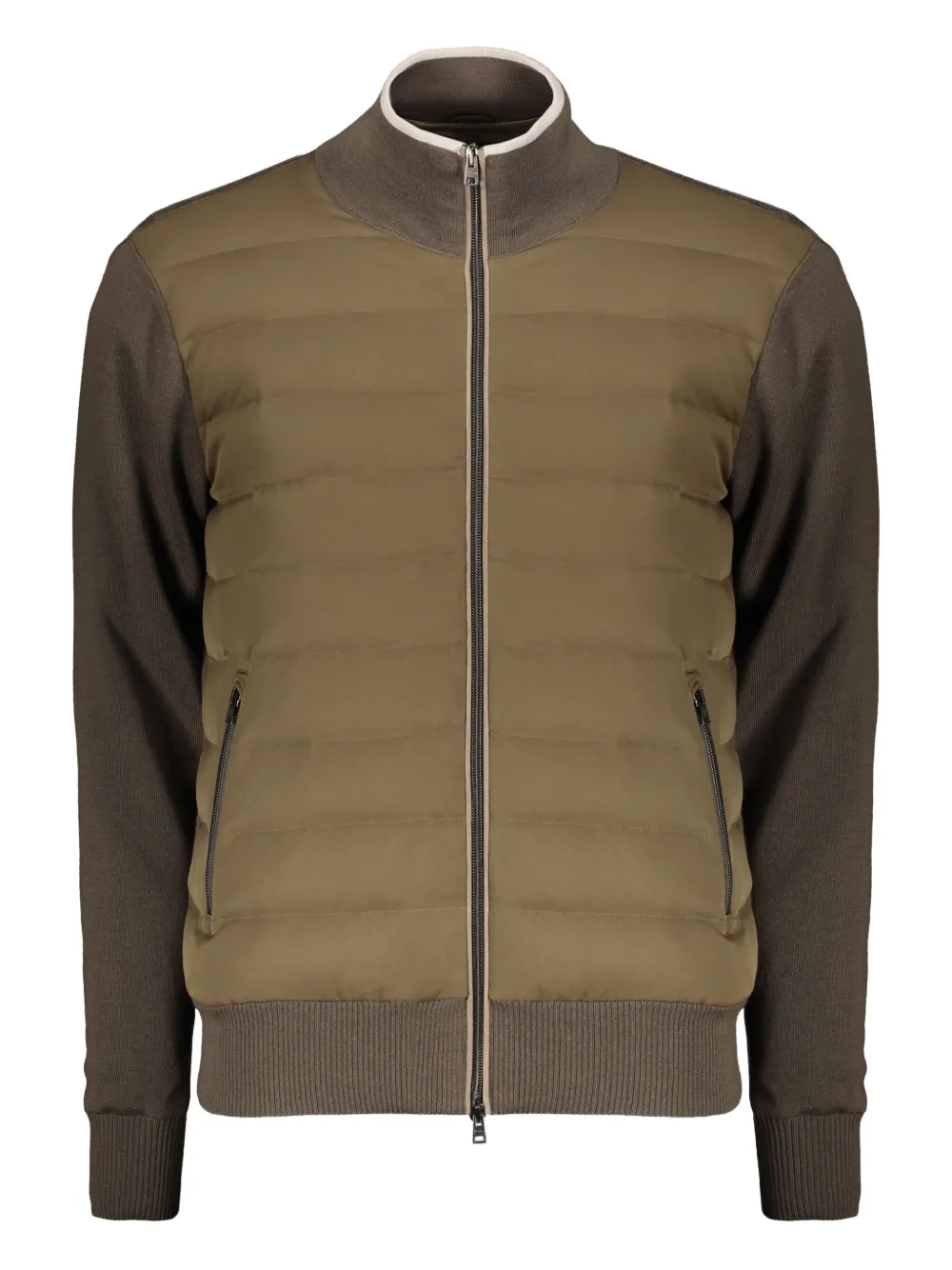 Herno panelled bomber jacket | Brown | Image 1
