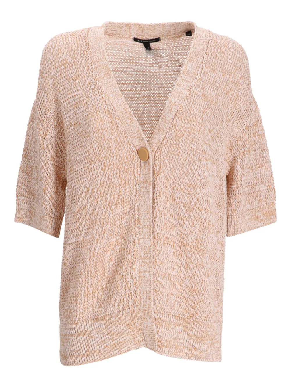 Armani Exchange Button-up vest Beige