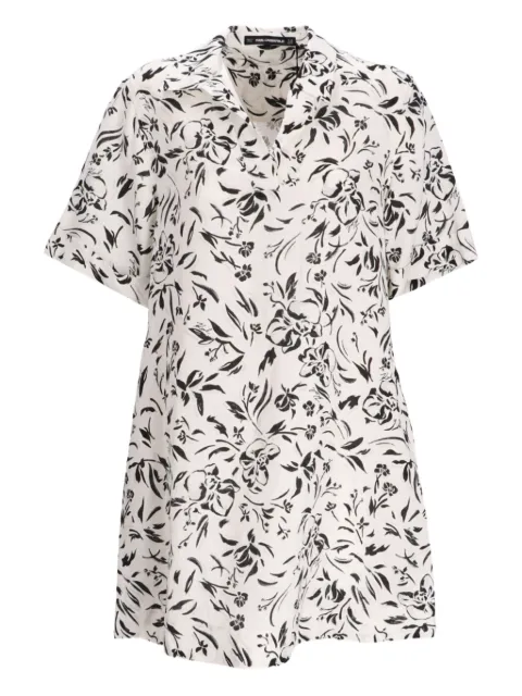 Karl Lagerfeld floral-print mini dress