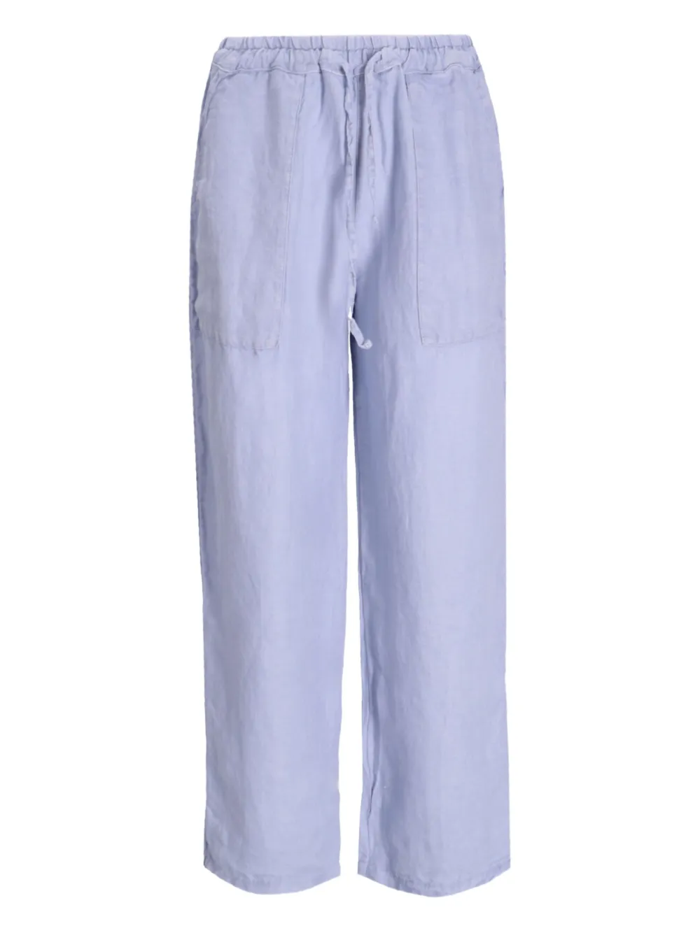 Crossley linen drawstring trousers | Blue | Image 1