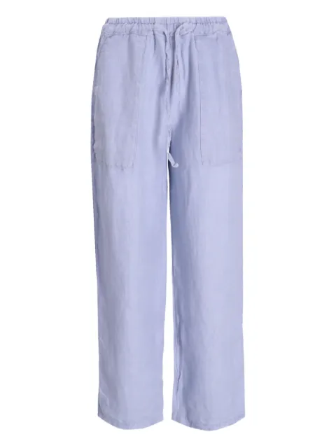 Crossley linen drawstring trousers