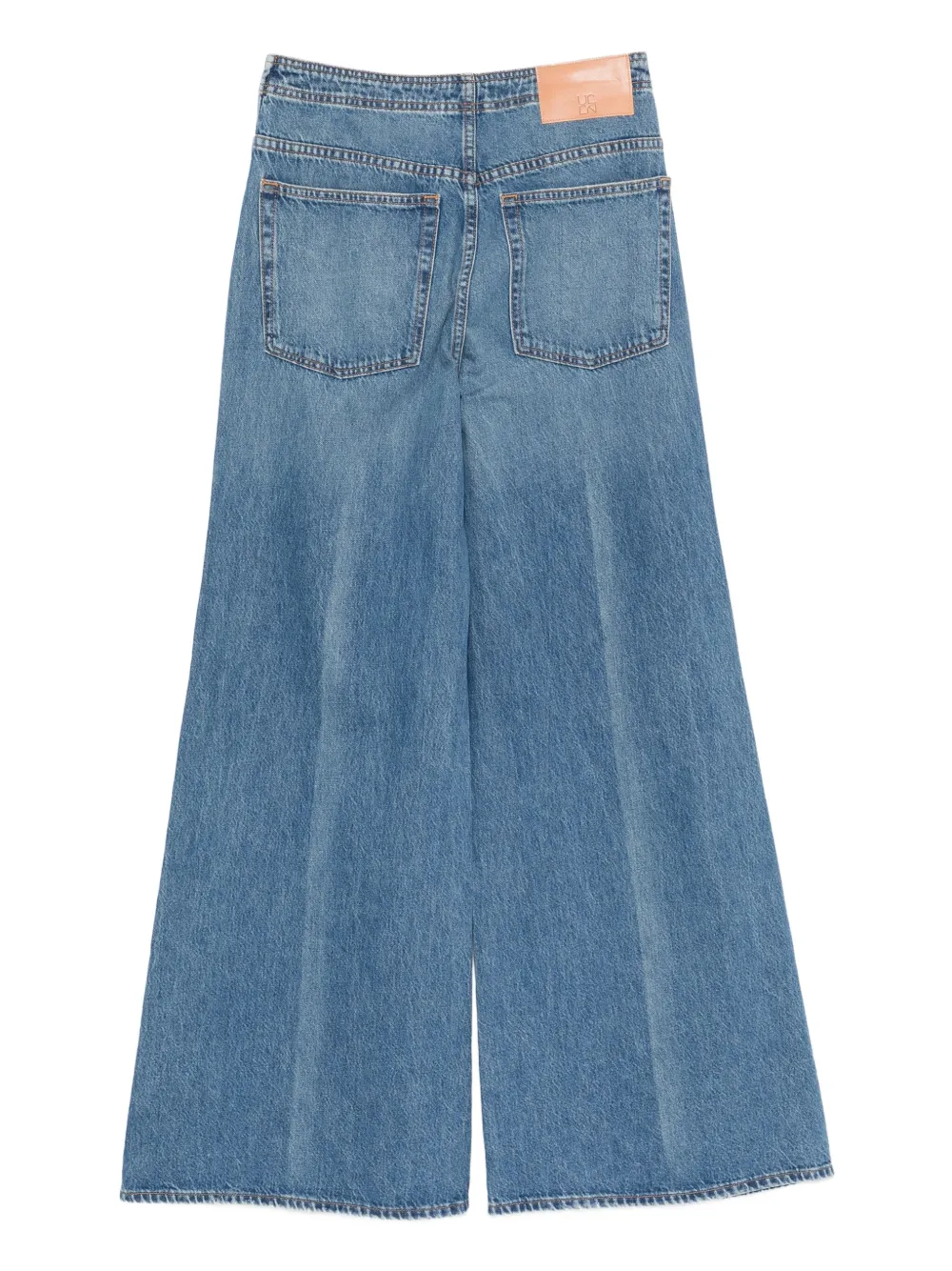 Ulla Johnson Jeans met wijde pijpen - Blauw