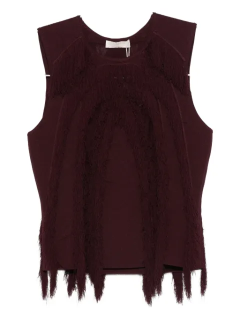 Ulla Johnson camiseta con flecos