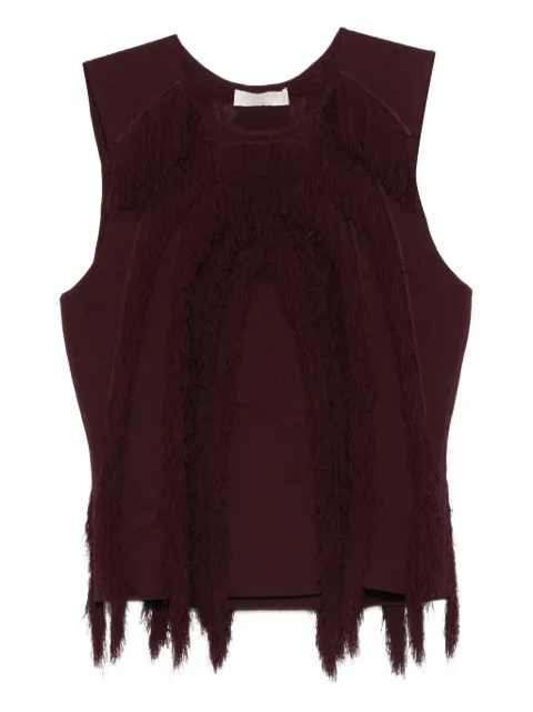 Ulla Johnson camiseta con flecos