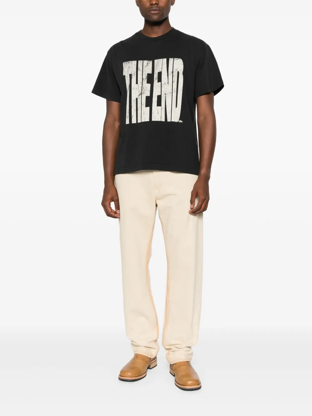 MIDNIGHT RODEO T-shirt met grafische print - Zwart