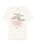 MIDNIGHT RODEO graphic-print t-shirt - Neutrals