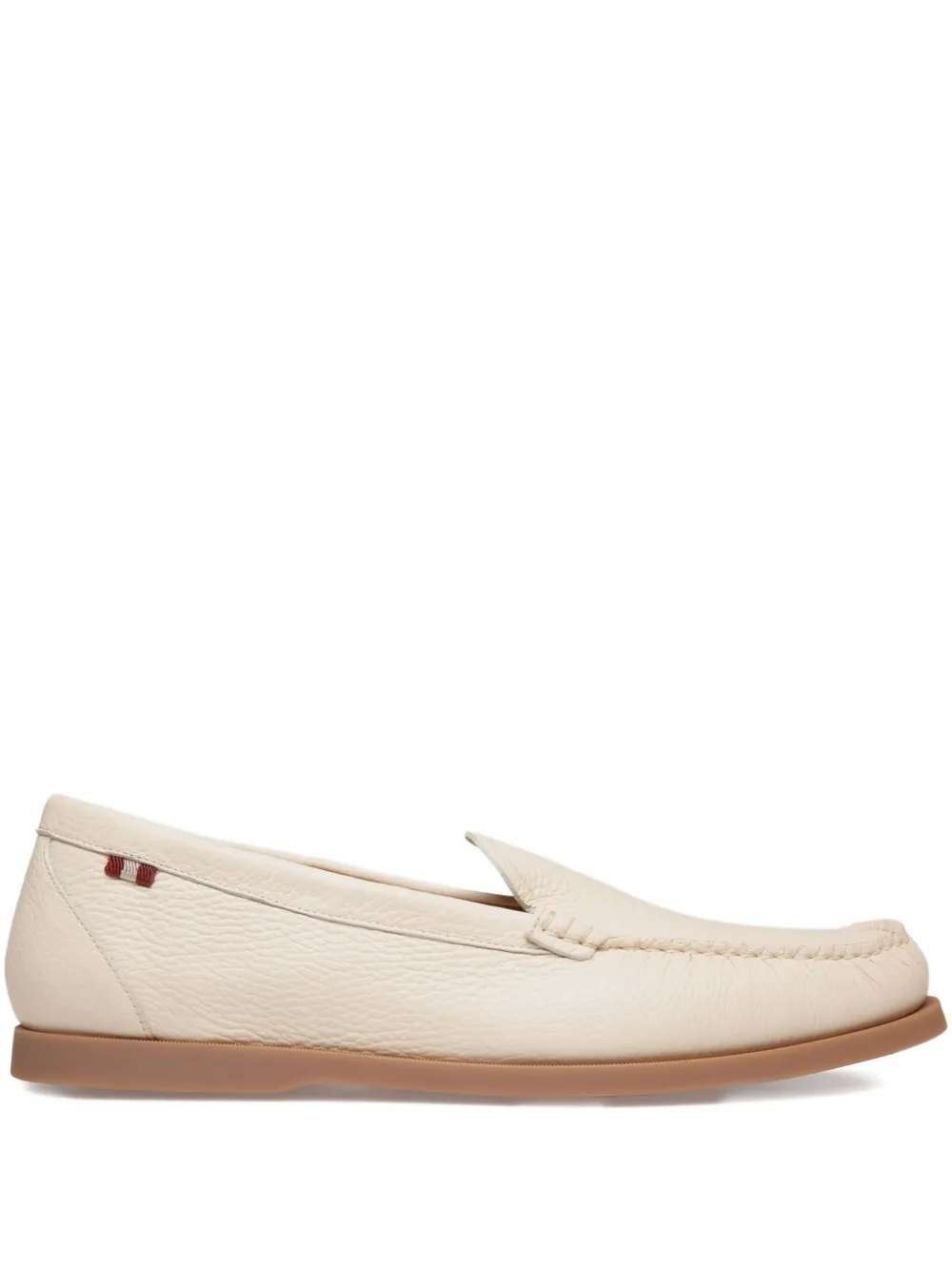Bally Nelson leather loafers White