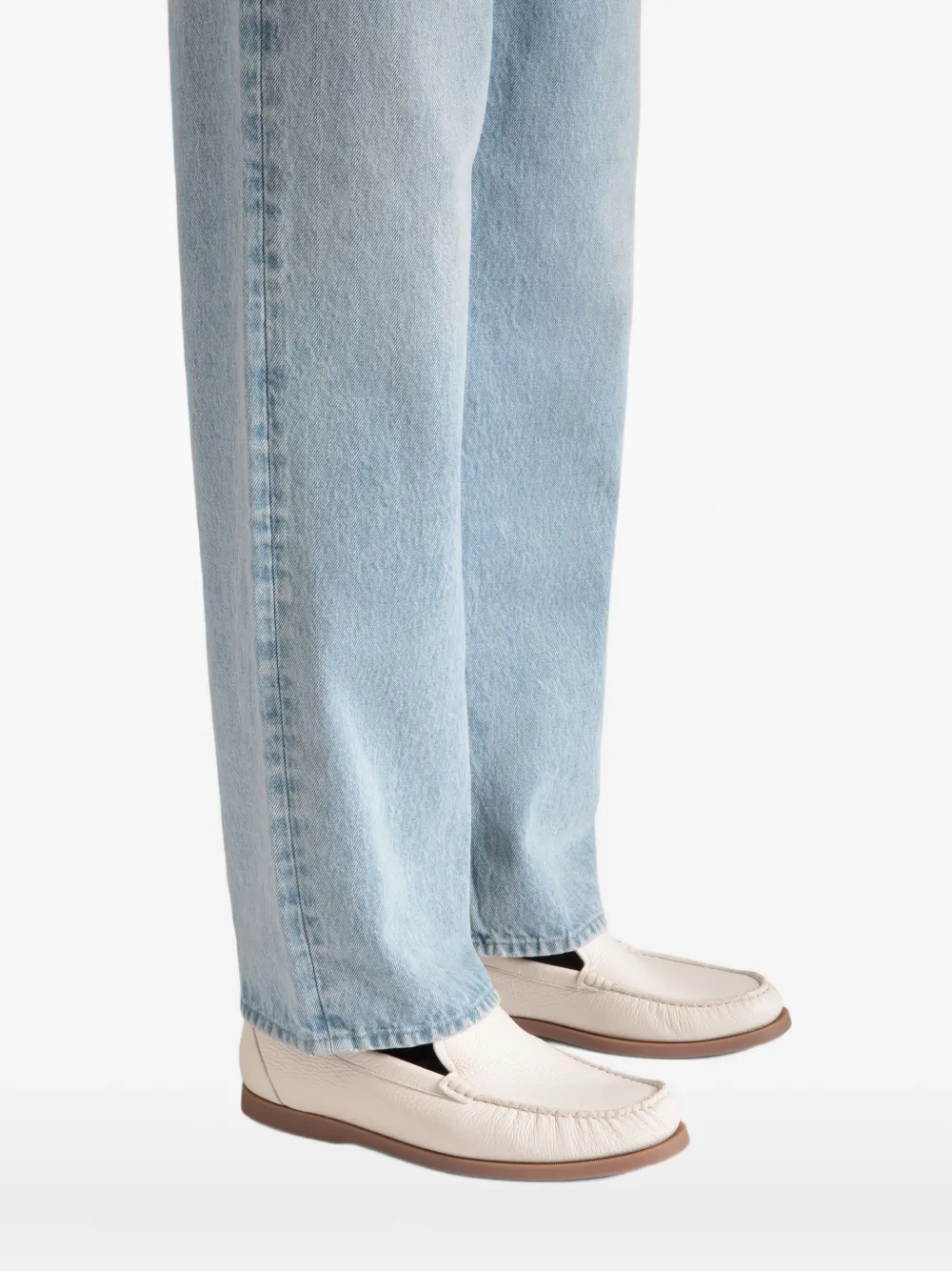 Bally Nelson leather loafers White