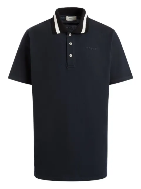 Bally logo-embroidered polo shirt