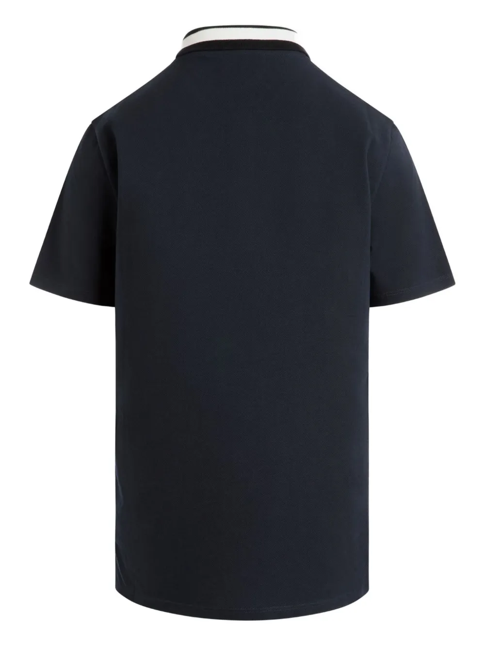Bally Poloshirt met geborduurd logo Blauw