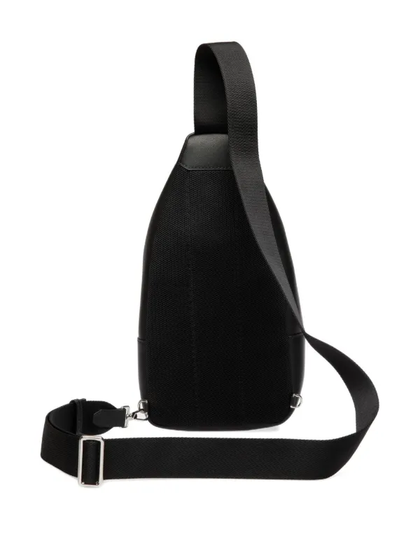 Bally Sling レザーバックパック | ブラック | FARFETCH JP