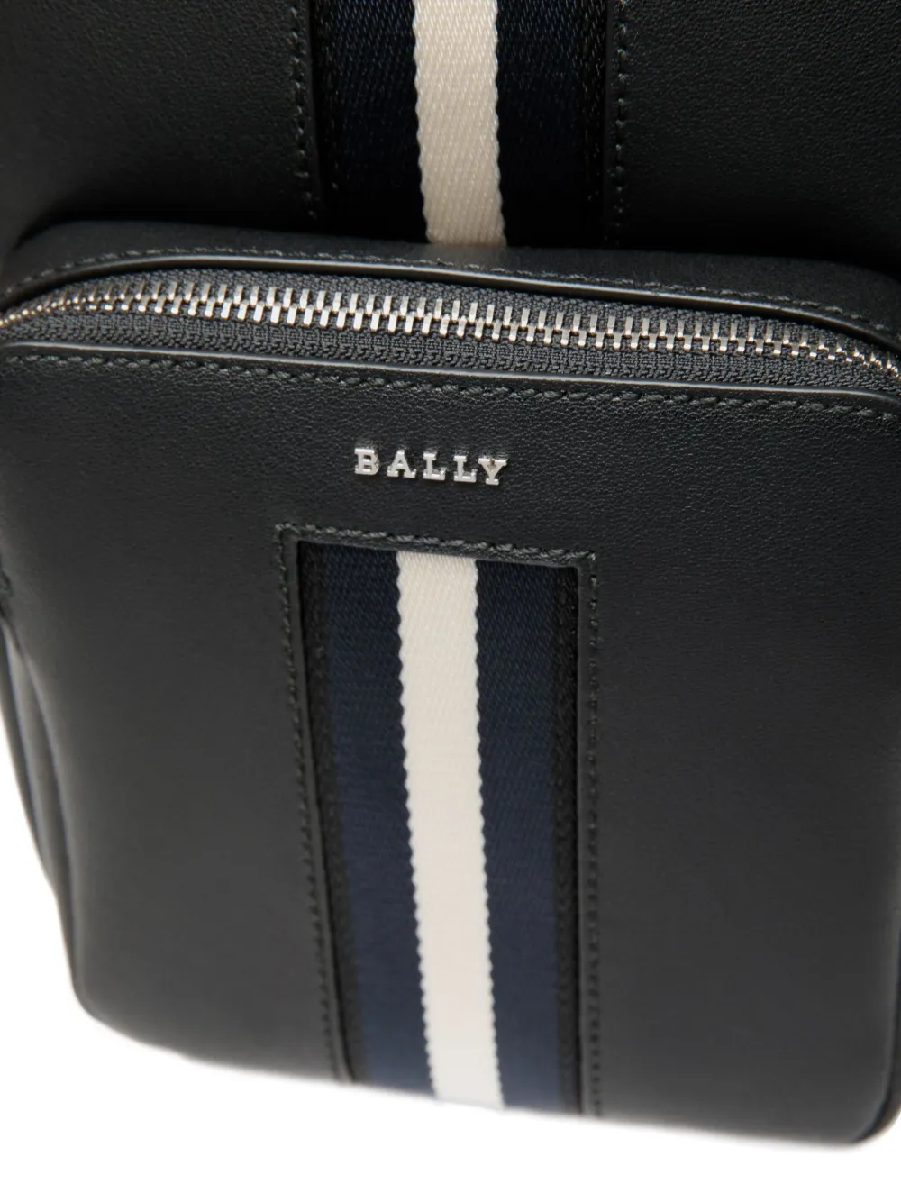 Bally Sling leren rugzak Zwart