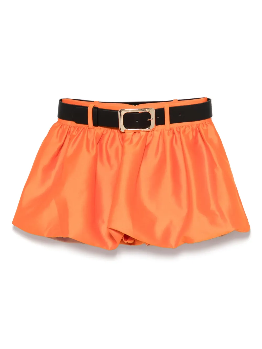 Self-Portrait jupe en satin | orange | Image 1