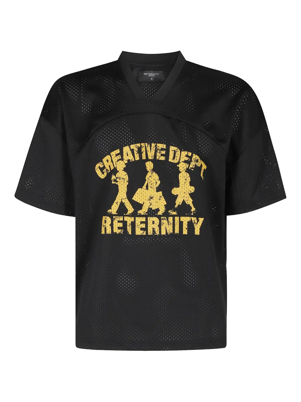 RETERNITY Creative Dept. トップ Tシャツ | ブラック | Image 1