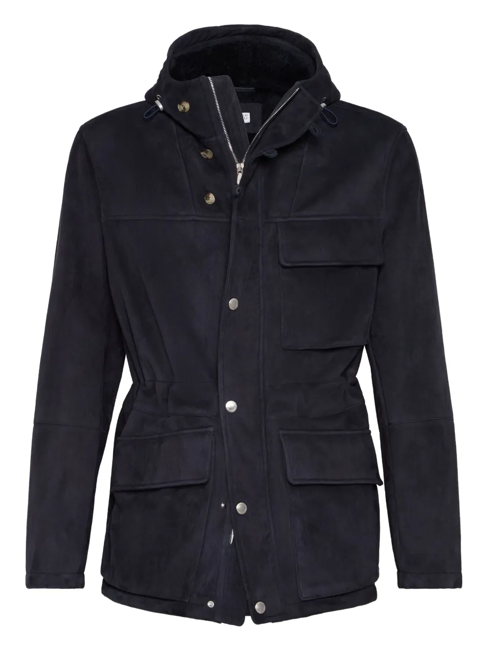 Brunello Cucinelli hooded jacket | Blue | Image 1