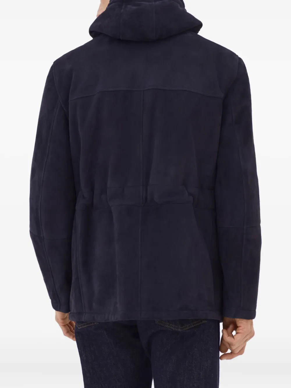 Brunello Cucinelli Jack met capuchon Blauw