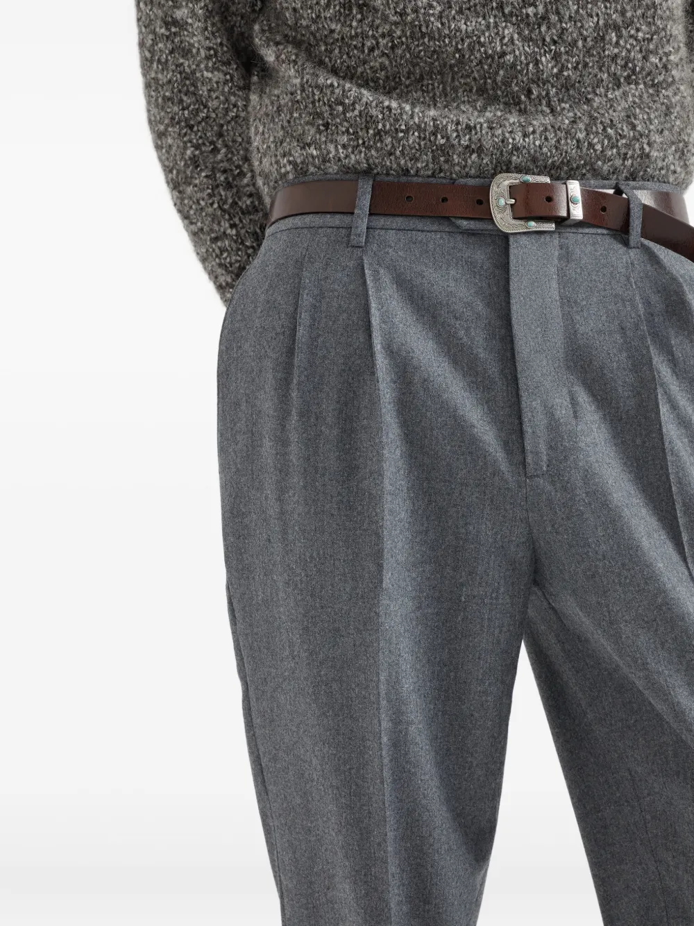 Brunello Cucinelli Plooibroek Grijs