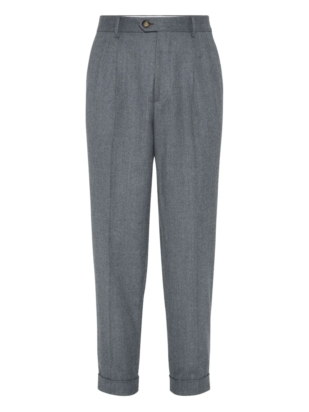 Brunello Cucinelli pleated trousers | Grey | Image 1
