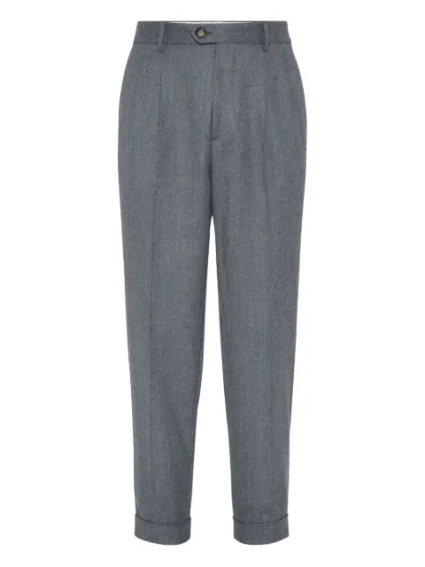 Brunello Cucinelli pleated trousers