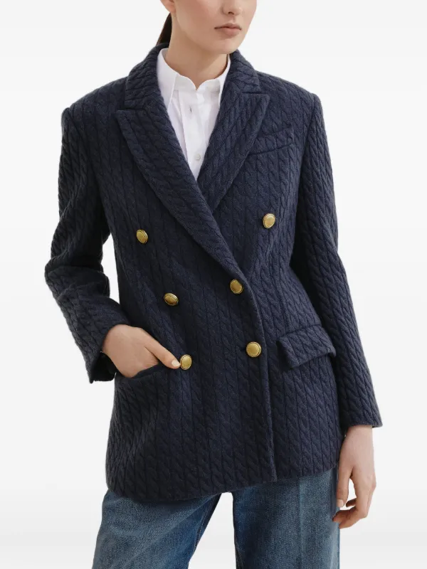 Brunello Cucinelli ダブルジャケット | ブルー | FARFETCH JP