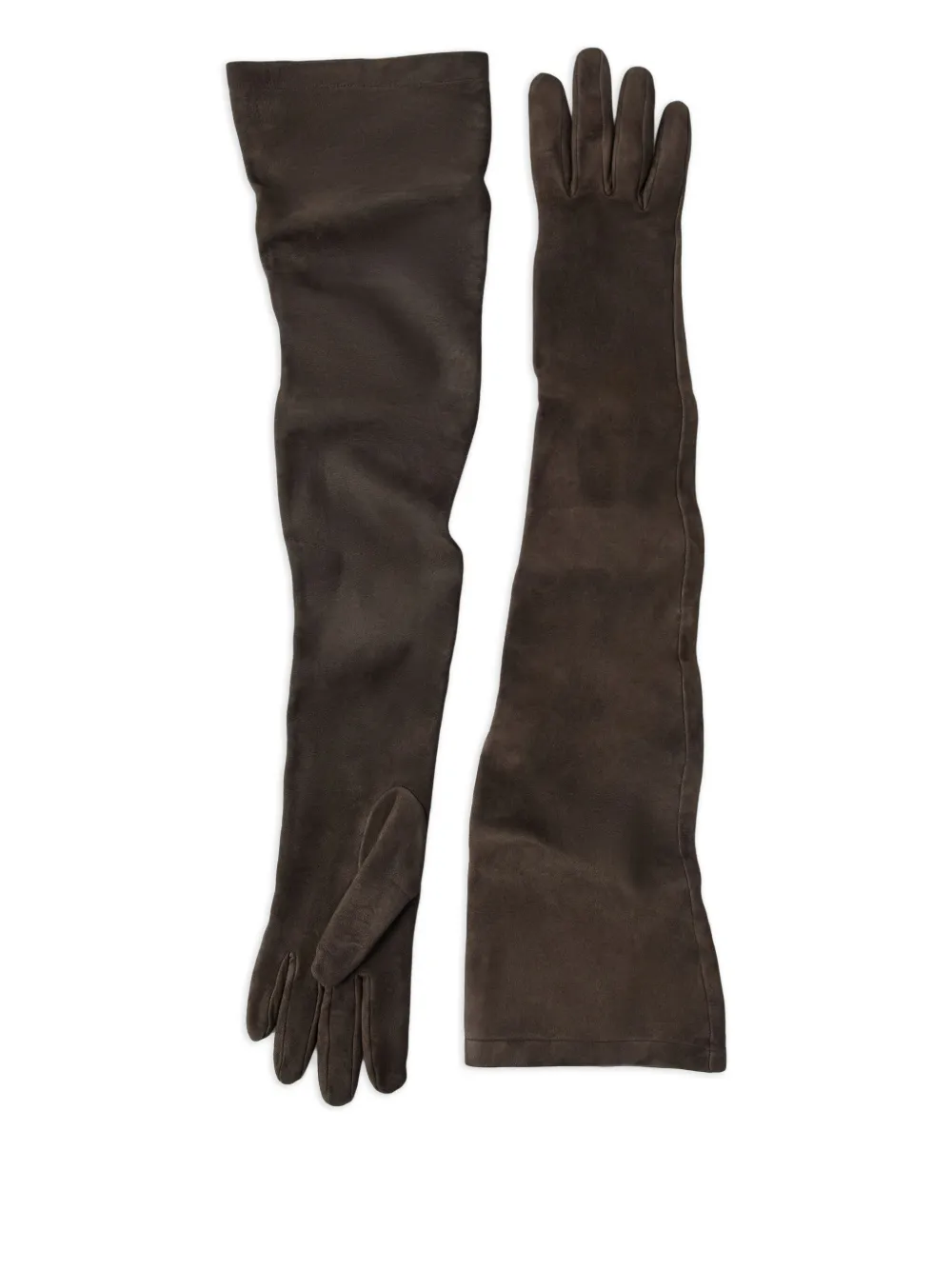 Brunello Cucinelli Suède handschoenen Bruin
