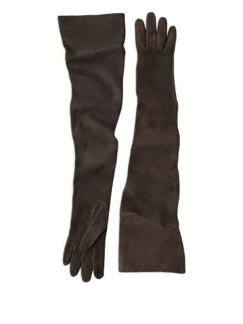 Brunello Cucinelli suede gloves