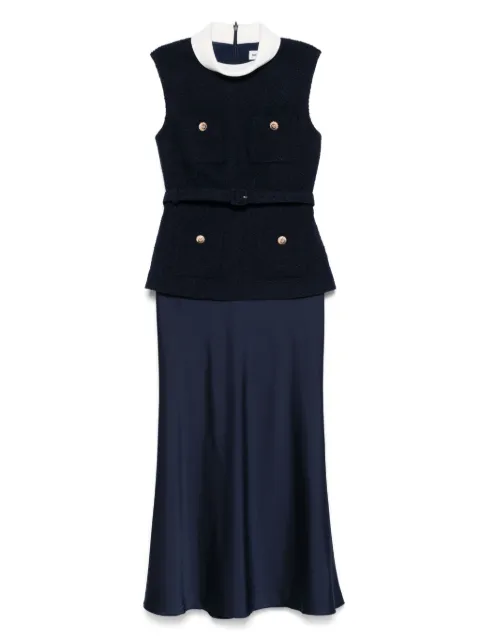 Self-Portrait layered dress