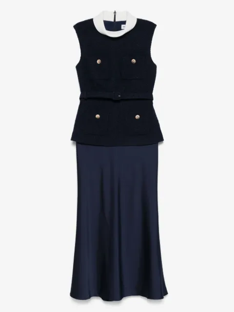 Self-Portrait layered dress