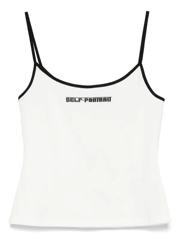 【関税&送料込】Self Portrait White Stretch Polyester Blend 30413463_59476233_600.jpg