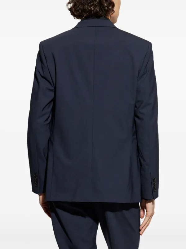 theory シングルジャケット Theory シングルジャケット | ブルー | FARFETCH JP
