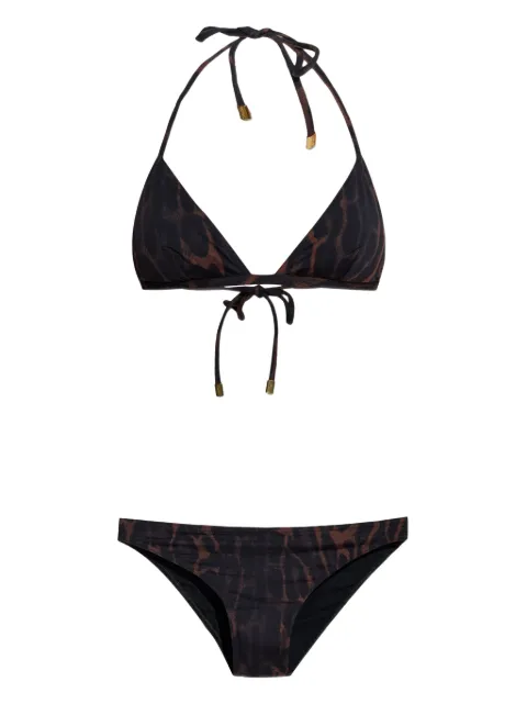 TOM FORD leopard-print bikini