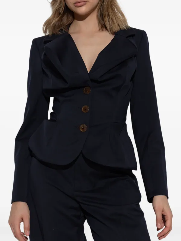 Vivienne Westwood Peplum Blazer | Black | FARFETCH