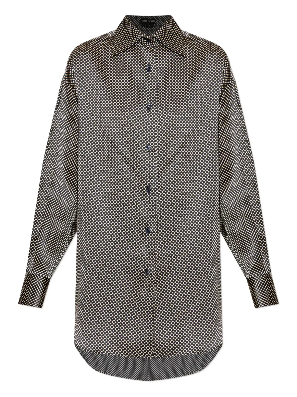 Tom Ford Polka Dot Long-sleeve Shirt