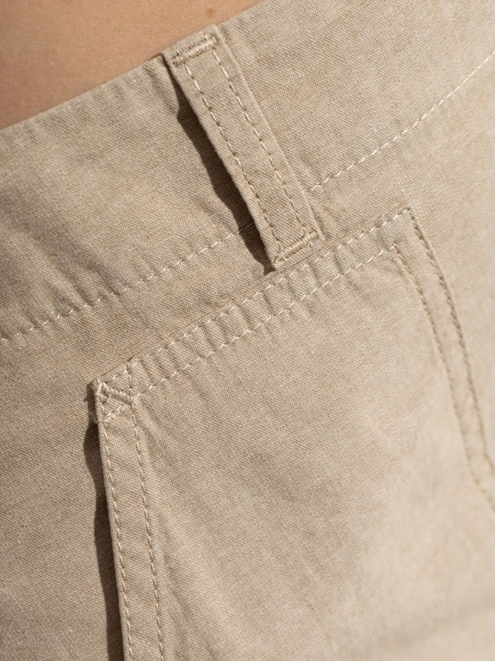 FENDI Katoenen midi-rok Beige