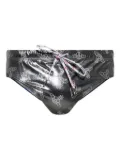 Vivienne Westwood printed-Orb trunks - Black