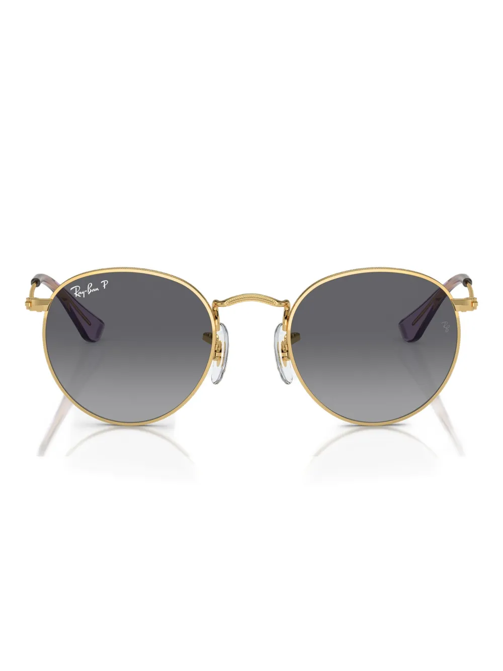 RAY-BAN JUNIOR round-frame sunglasses | dorado | Image 1