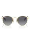 RAY-BAN JUNIOR round-frame sunglasses - Gold