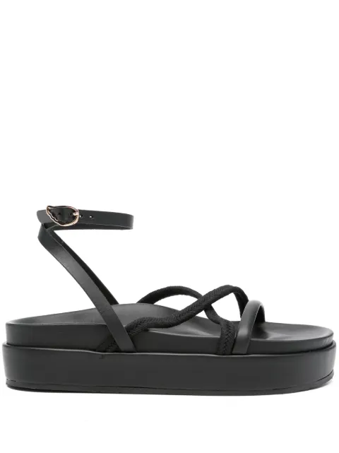 Ancient Greek Sandals 30mm crossover platform sandals