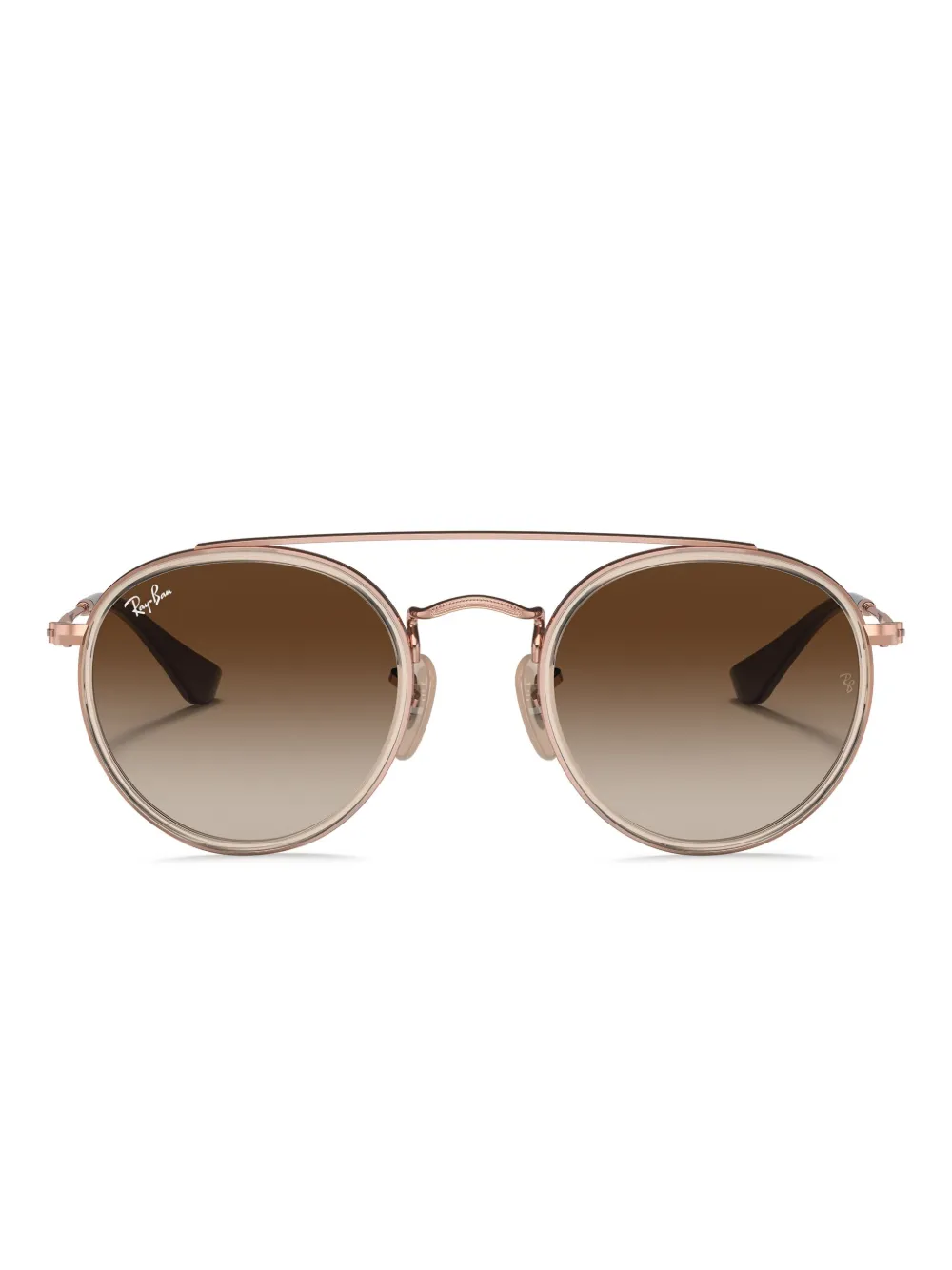 RAY-BAN JUNIOR round-frame sunglasses | marrón | Image 1