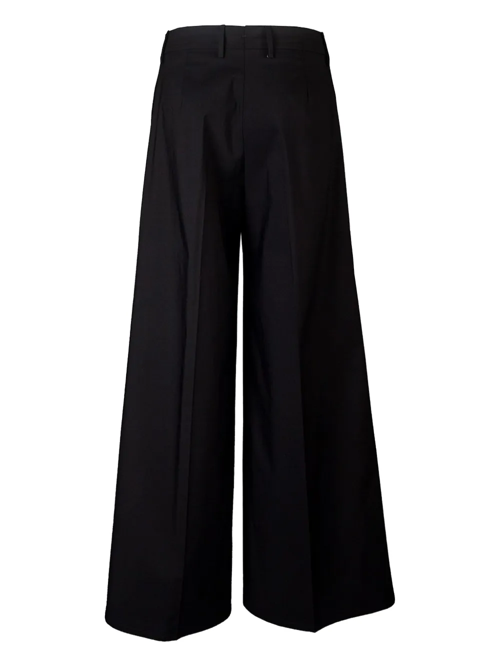 Berwich Concealed-closure Trousers In Black